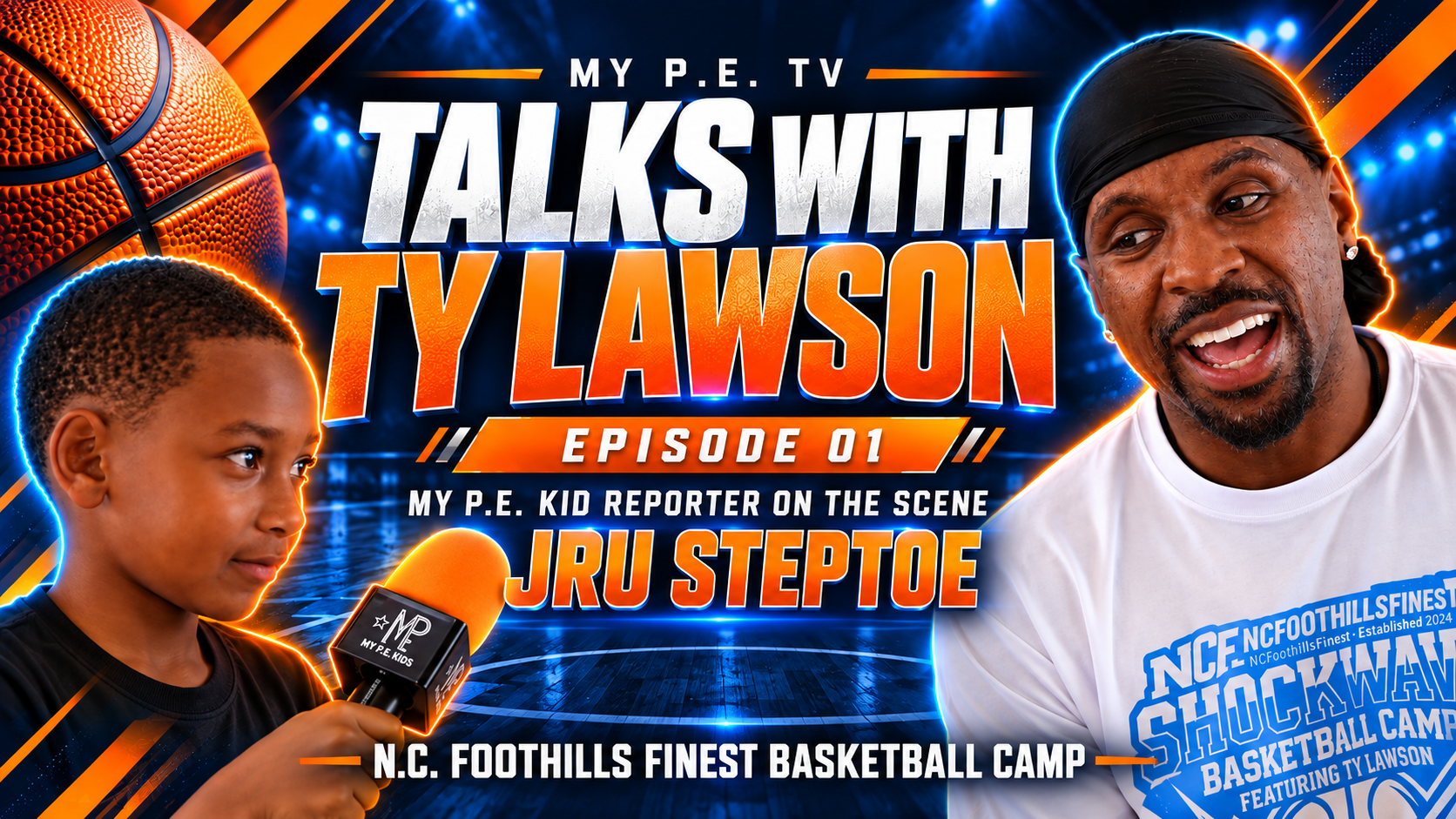 My P.E. Kids reporter Jru Steptoe interviews former NBA player Ty Lawson